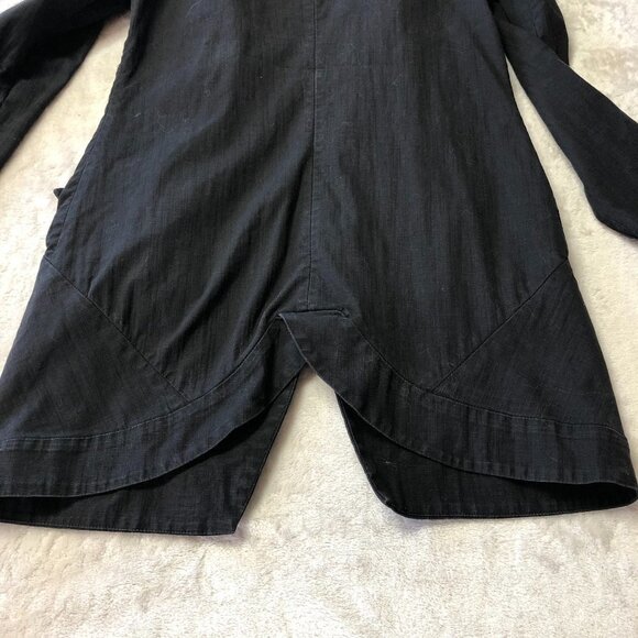 Mia Melon Black Lightweight Cotton Jacket Size Small - Picture 10 of 15